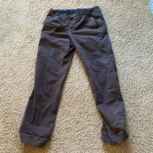 The North Face Brown Women’s wide legged hiking pants size medium